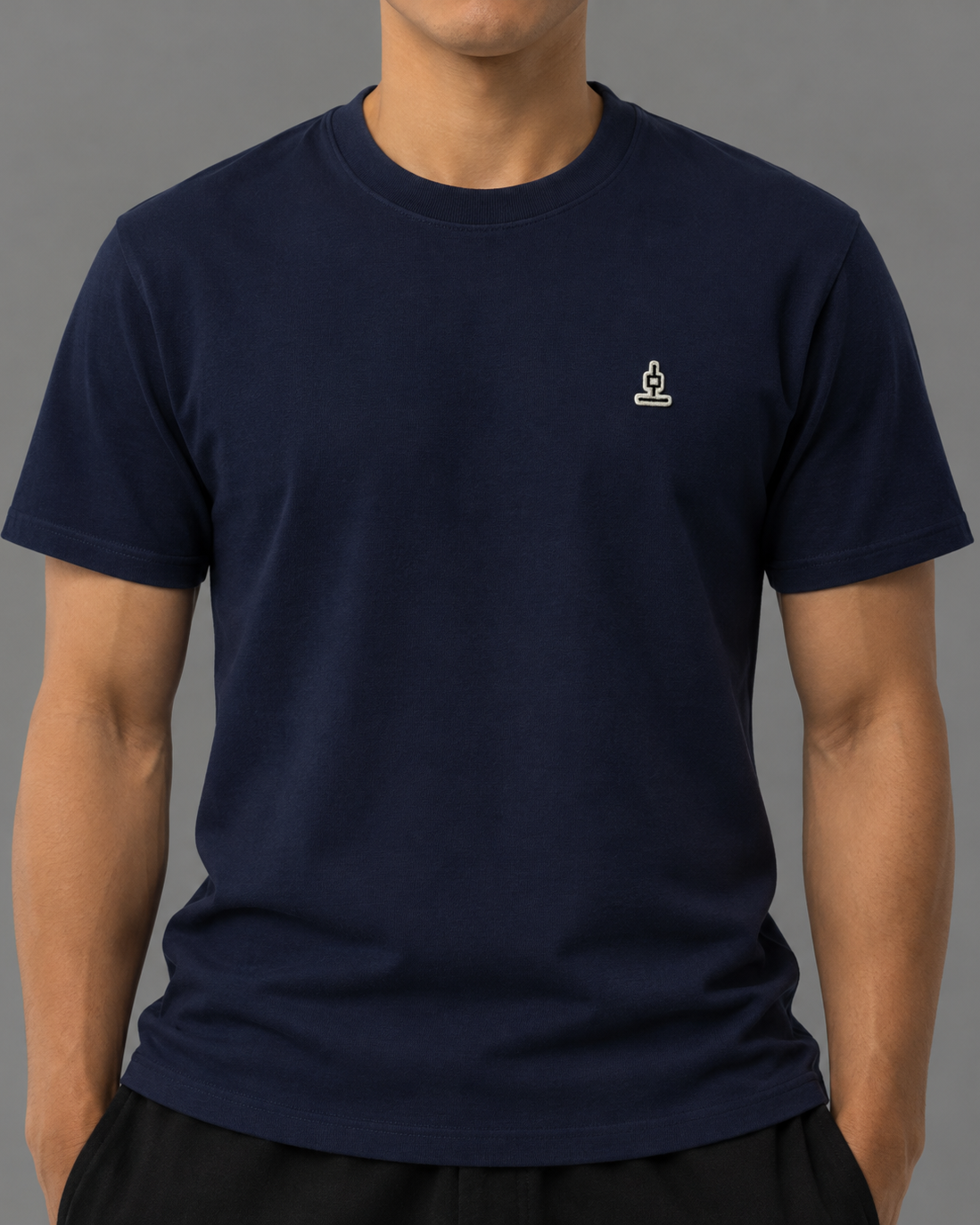 Wick Patch T-Shirt - Navy