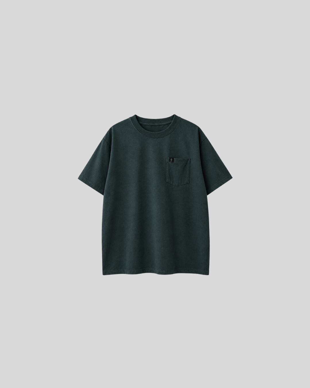 (PRE-ORDER - Available Nov5) 
Wick Label Picket T-Shirt - Dk Green