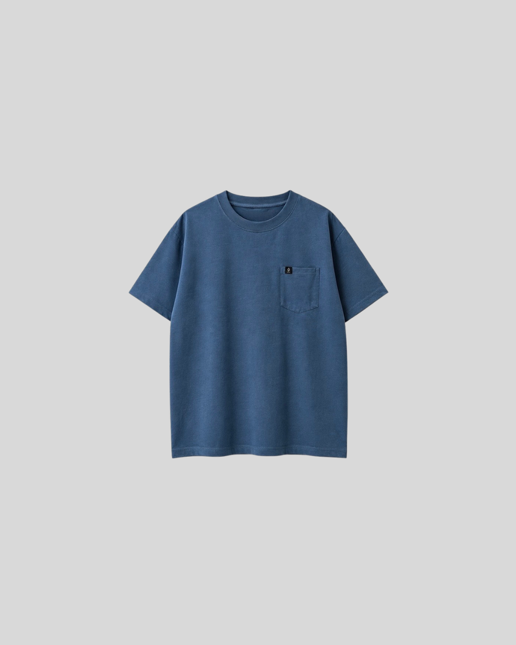 (PRE-ORDER - Available Nov5) Wick Label Picket T-Shirt - Denim Blue
