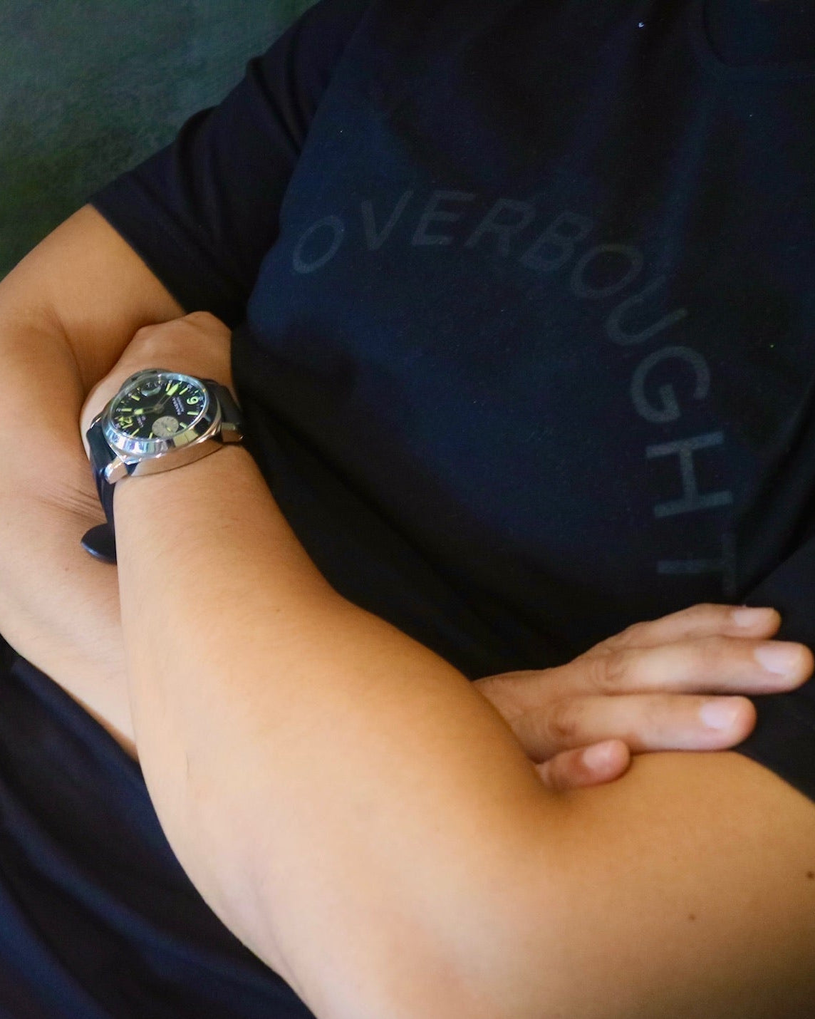 Block Arc Overbought Center T-Shirt